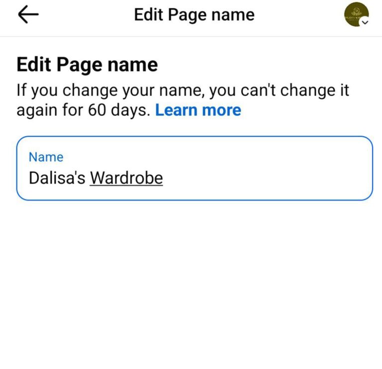 How to Change Your Facebook Page Name Using the Mobile App