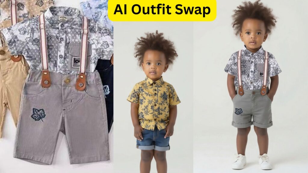 AI outfit swap